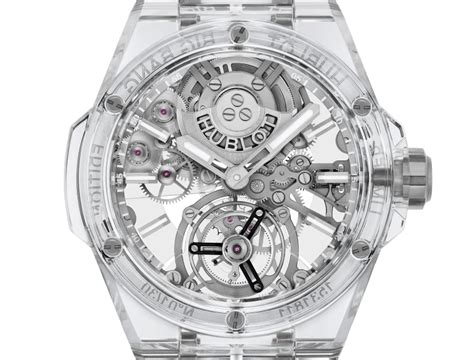 hublot big bang transparent